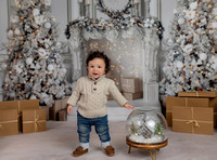 Myles' Christmas portraits