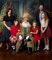 Laterreur Family Santa Portraits