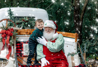 Easton's Santa Truck Portraits