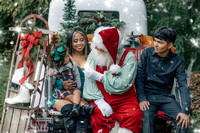 Angelica Tulio Neileth Santa Truck Portraits