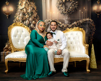 Netta Fernando and Kairo Christmas Portraits