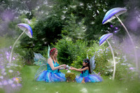 Michelle and Siara Fairy Princess Portraits