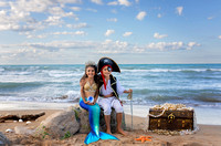 Edessa and Beneil Mermaid and Pirate