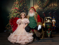 Ashley and Eva Marie Christmas Portraits