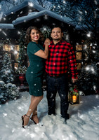 Sonia and Omar's Christmas Portraits