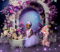 Sa'Rayiah One Year Portraits